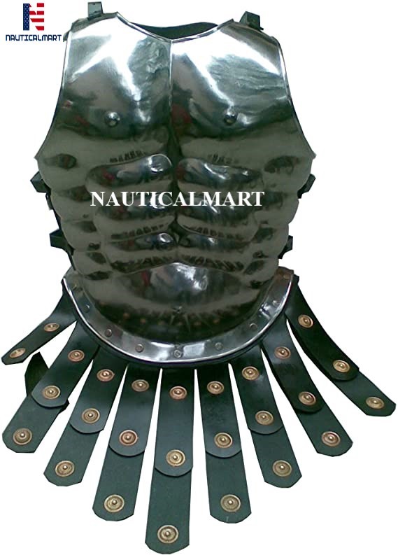 NauticalMart Greek Muscle Armor Cuirass - Halloween Costume