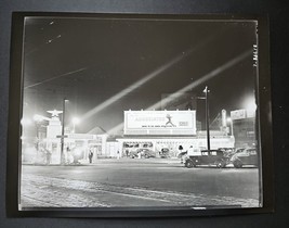 1938 Associated Gas Station Burnside &amp; Broadway Portland Oregon #2 Reprint - $38.30