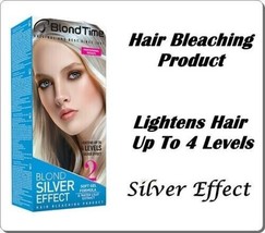 Rosa Impex ® Blond Time Hair Bleaching Product Silver Effect Up To 4 Level 135ml - £6.19 GBP