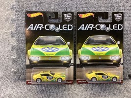 Hot Wheels Car Culture Air Cooled Volkswagen SP2 4/5 Real Riders Metal Lot of 2 - £11.07 GBP