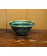 Nelson McCoy Yellow Ware Ring Mixing Bowl Green Shield Mark 9 1/2 X 5 1/... - £41.81 GBP