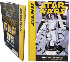 Star Wars REBEL JAIL Vol 2 Marvel HC Library Bound ABDO Spotlight Prince... - $14.84