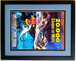 20000 Leagues Under the Sea Framed Movie Poster 12x15 - £43.32 GBP