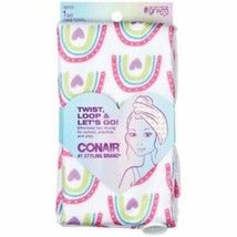 Conair Printed Hair Towel, 1 ct microfiber - £7.86 GBP