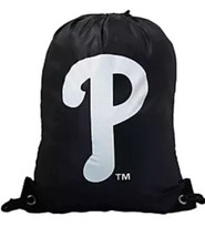Philadelphia Phillies Drawstring Back Sack Black box#3 - £11.19 GBP