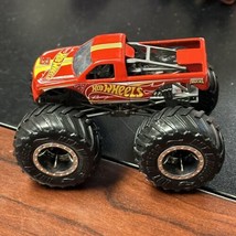 Hot Wheels Monster Truck #3 Racing Red - some residue on wheels + a coup... - £10.16 GBP