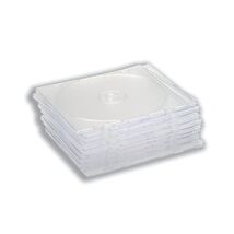 CD Case Slimline Jewel for 1 Disk - Clear (Pack 10)  - $31.00