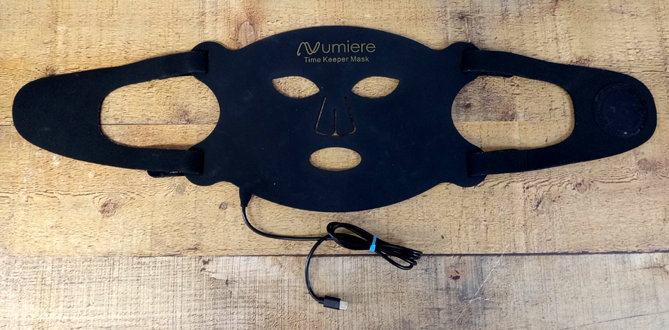AS IS FOR REPAIR Numiere Time Keeper LED Face Mask ONLY (READ DESC.) - $16.40