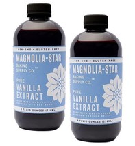 2 Packs Magnolia Star Pure Vanilla Extract Pack of 8 oz. Madagascar Vanilla - $35.80