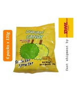 6 packs x 120g Lot 100 Durian Candy Taste It Love It - Fast shipment by ... - $94.64 CAD