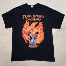 Trans Siberian Orchestra 2018 Winter Concert Tour Flamed Phoenix T-Shirt... - $14.95