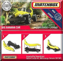 Matchbox - Big Banana Car: MBX Jungle #71/100 (2020) *Yellow / Power Grab* - £3.38 GBP