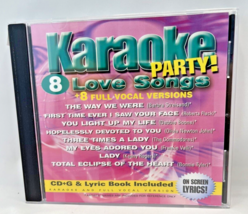 Karaoke CD Love Songs 8 Songs CD+G Lyrics On Screen Lyric Book - £7.87 GBP