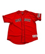Majestic Boston Red Sox MLB 2007 World Champions Red Alternate Jersey Me... - £39.30 GBP