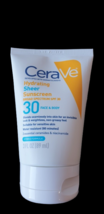 CeraVe Hydrating Sheer Sunscreen Broad Spectrum SPF 30 for Face &amp; Body (... - $10.00