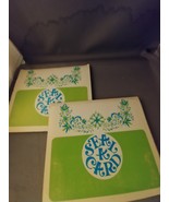 VTG Current Inc Just-a-Notes Seal A Card Folder retro flowers 2 pkgs (32... - $23.25 CAD