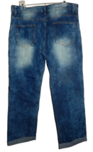 Misslook Women&#39;s XL (34 x 27 1/2) Confetti  Denim Blue Jeans High Rise - £17.54 GBP