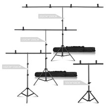 SH Photography Photo  T-Shape Backdrop Background Stand Support System Kit For V - £99.29 GBP