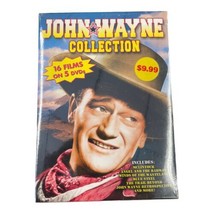 John Wayne Collection 16 Films on 5 DVDs Factory Sealed - £6.78 GBP