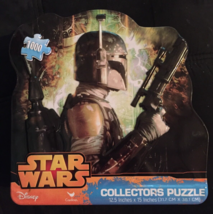 Disney Star wars puzzle in tin Boba Fett 1000 pieces in factory sealed bag - £9.42 GBP