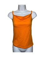 VERSACE JEANS COUTURE VJC TOP ORANGE SZ XS NEW - $88.11