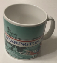 Starbucks Washington D.C. 1999 Vintage White House Ceramic Coffee Mug  4&quot; - $7.59