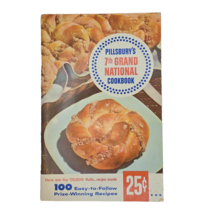 Vintage 1956 Pillsbury&#39;s 7th Annual Grand National Cookbook Recipes Booklet Book - $14.03