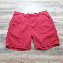St Johns Bay Mens Shorts 40&quot; Waist Red Washed Walking Casual Sport Golf ... - £11.52 GBP
