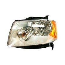 Headlight For 2005-07 Ford Freestyle Left Driver Side Chrome Housing Clear Lens - £116.73 GBP