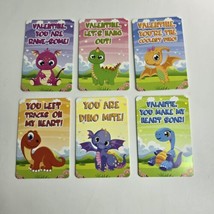 (24) Assorted Children&#39;s Dinosaurs Valentine&#39;s Day Cards Classroom Party Favors - £3.14 GBP