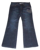 THE LIMITED Rhinestones Studs Bellbottom Jeans Wm&#39;s 10 *Have Been Drycle... - $29.99