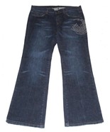 THE LIMITED Rhinestones Studs Bellbottom Jeans Wm&#39;s 10 *Have Been Drycle... - $41.01 CAD