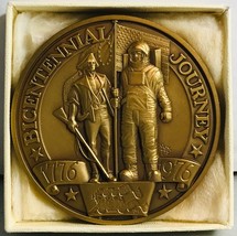 Vintage Rare American Freedom Train Commemorative Bronze Coin 1776-1976 ... - $16.78