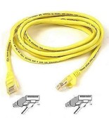 Belkin Snagless CAT6 Patch Cable RJ45M/RJ45M; 14 Yellow (A3L980-14-YLW-S) - £14.33 GBP