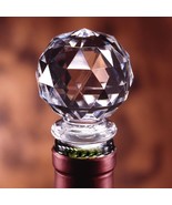 Acrylic Wine Bottle Stoppers - Crystal Clear with Airtight Silicone Seal... - $12.15 CAD