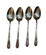 1847 Rogers Bros ADORATION International Silver Plate Teaspoons 6 1/8&quot; S... - $8.56