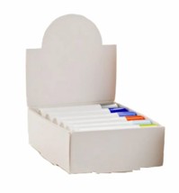 White Arched Lip Balm Tube Display Boxes 10 Pack - $65.33