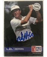 Harold Henning (d. 2004) Signed Autographed 1992 Pro Set Golf Card - €13,12 EUR