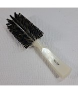 Fuller Hair Brush Pure Boar Bristle Half Round cream off white Vintage - $912.32 MXN