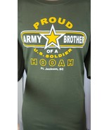 Men&#39;s 3XL T-shirt Proud Army Brother Of a U.S. Soldier Ft. Jackson, SC H... - £17.40 GBP