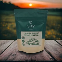 Lily Of The Valley Organic Turmeric Extract Powder 4 oz EXP 6/24 Gluten Free  - £11.60 GBP
