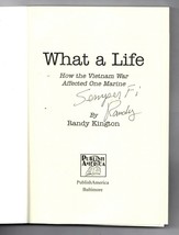 What a Life by Randy &amp; John Kington (2003, Paperback) Signed Autographed - £26.25 GBP