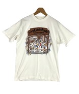 VTG The Mineshaft Bar White T-Shirt Adult LARGE Hartford WI Single Stitch - £17.69 GBP
