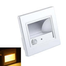 Square Wall Light Lamp for Stairs Step Corner, AC 85-265V (Silver) - $8.99