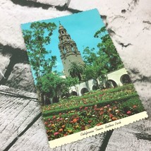 Vintage Postcard California Tower Balboa Park San Diego CA Collectible Travel - £4.49 GBP