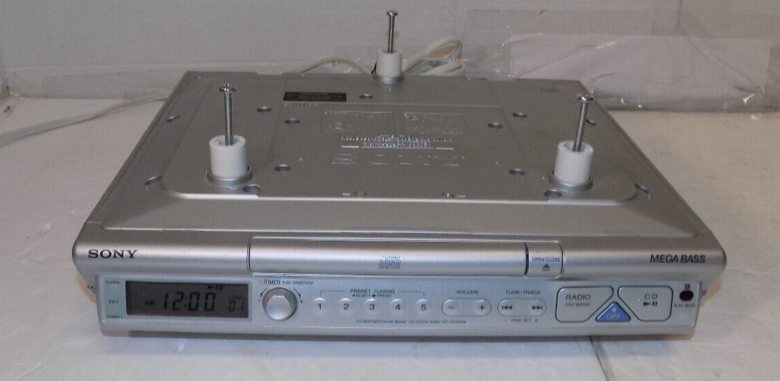 Primary image for Sony ICF-CD543RM Under Counter Mounted AM/FM Weather Radio CD Player w/ Hardware