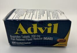 Advil Pain Reliever Fever Reducer (NSAID) 200mg 100 ~ Exp. 05/2027 - $12.75