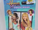 Disney Hannah Montana Miley Cyrus Photo Album Activity Book new w/ worn ... - £6.32 GBP