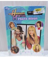 Disney Hannah Montana Miley Cyrus Photo Album Activity Book new w/ worn ... - £6.21 GBP