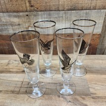 Federal Glass SPORTSMAN Pilsner Whiskey Cocktail Glasses - Set Of 4 - MINT - £24.51 GBP